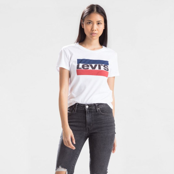 Levi's® the perfect tee Sportswear Logo White (17369-0297)