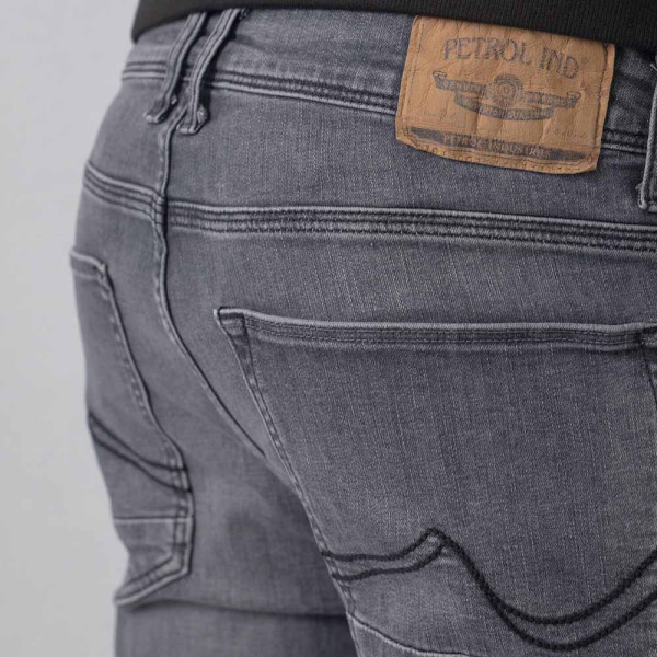 Petrol Industries® Russel Regular Tapered Fit Grey 