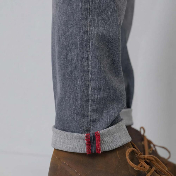 Petrol Industries® Russel Regular Tapered Fit Grey 