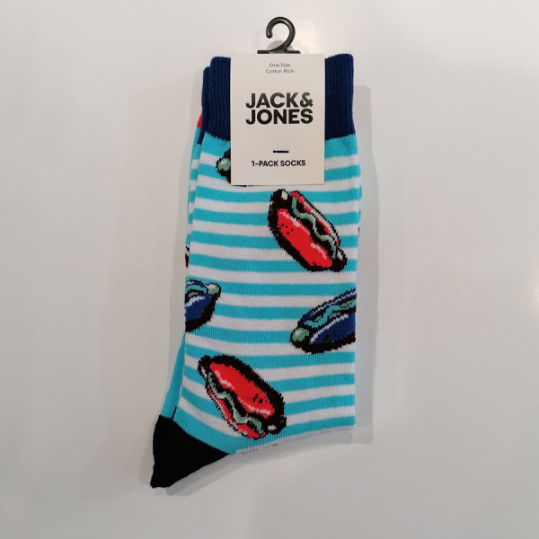 JACK & JONES® Jajunk Food Sock Blue 12185830