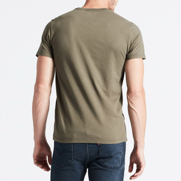 Levi's® SS Original Hm Tee - Cotton + Patch Olive Night (56605-0021)