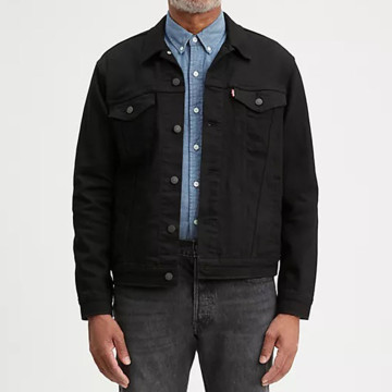 Levi's® Men's Trucker Jean Jacket Dark Horse Stretch Trucker (72334-0403)