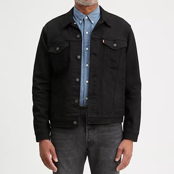 Levi's® Men's Trucker Jean Jacket Dark Horse Stretch Trucker (72334-0403)