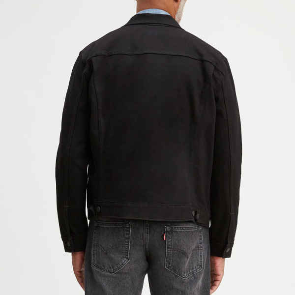 Levi's® Men's Trucker Jean Jacket Dark Horse Stretch Trucker (72334-0403)