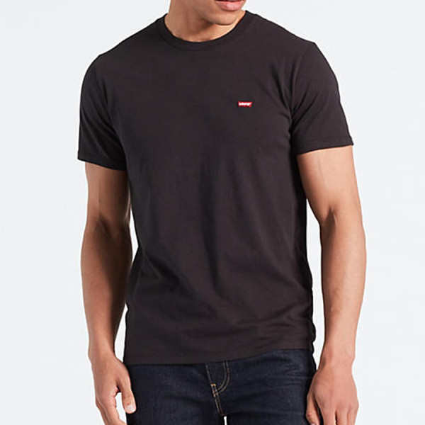 Levi's® SS Original Hm Tee Cotton + Patch Black (56605-0009)