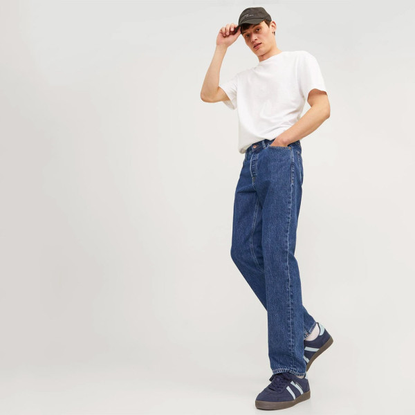 JACK & JONES® JJICHRIS JJORIGINAL RELAXED FIT BLUE DENIM (12258101)