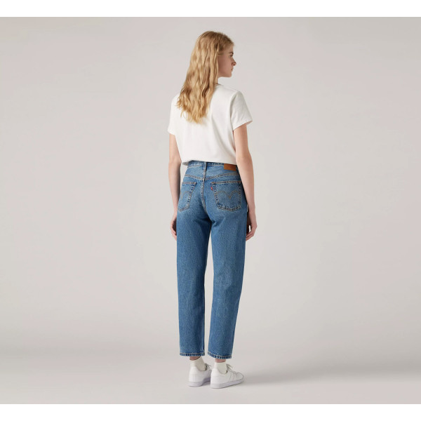 Levi's® 501® Original Cropped Women's Jeans Worn In Medium Indigo (36200-0236)