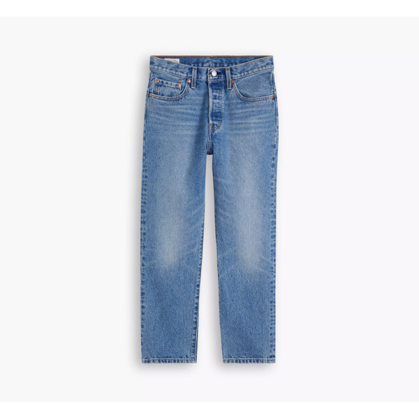 Levi's® 501® Original Cropped Women's Jeans Worn In Medium Indigo (36200-0236)