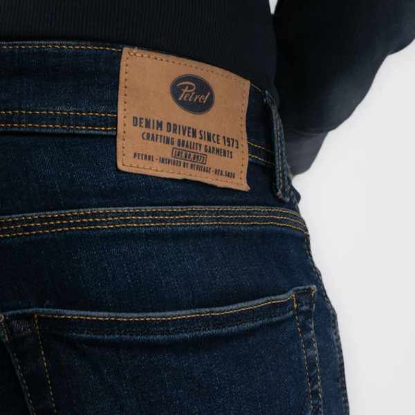 Petrol Industries® Russel Regular Tapered Fit Jeans Dark Stone