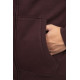 REBASE® Hoodie Full Zip (Brushed Fleece) Aubergine (242-RTOP-1000)