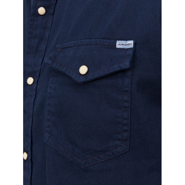 JACK & JONES® Comfort Fit Denim Shirt Blue (12138115)