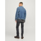 JACK & JONES® JJIMIKE JJORIGINAL SQ 270 TAPERED FIT BLACK DENIM (12246915)