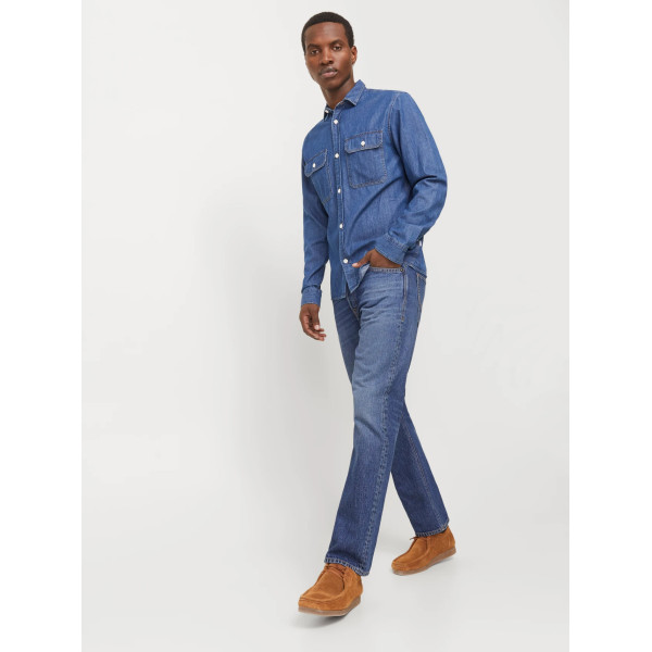 JACK & JONES® JJICHRIS JJORIGINAL RELAXED FIT JEANS BLUE DENIM (12269528)