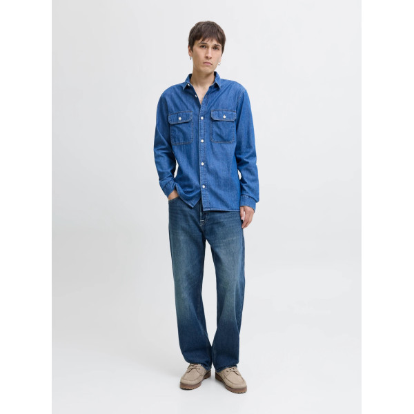 JACK & JONES® JJIEDDIE JJORIGINAL AM 769 LOOSE FIT JEANS BLUE DENIM (12278114)