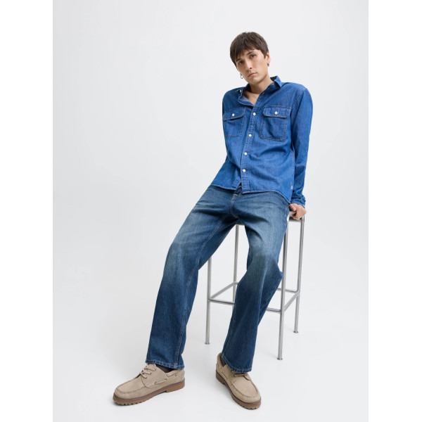 JACK & JONES® JJIEDDIE JJORIGINAL AM 769 LOOSE FIT JEANS BLUE DENIM (12278114)