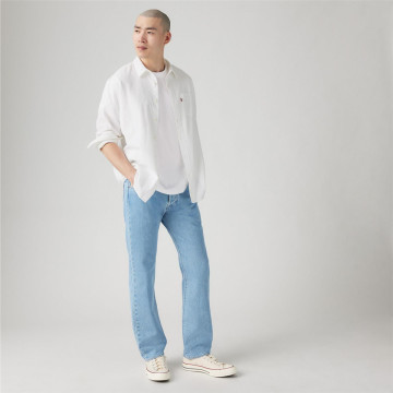 Levi's® 501® Original Fit Light Indigo - Worn In Ferry Building Blue T2 (00501-3708)