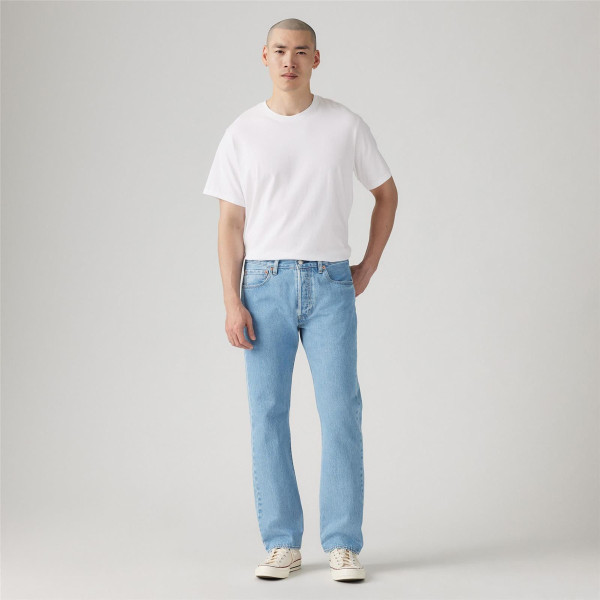 Levi's® 501® Original Fit Light Indigo - Worn In Ferry Building Blue T2 (00501-3708)