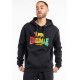 LONSDALE® Men's Hooded Sweatshirt Regular Fit Black (115097)