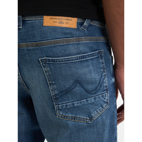 Petrol Industries® Russel Regular Tapered Fit Jeans Vintage Blue