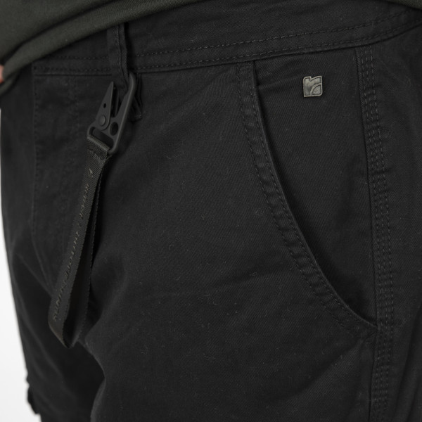 REBASE® Men’s Cargo Pant with Elasticated Hem Black (252RCCP-4050)