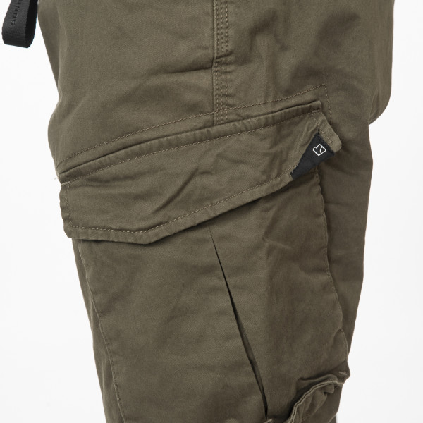 REBASE® Men’s Cargo Pant with Elasticated Hem Dk Khaki (252RCCP-4050)
