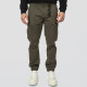 REBASE® Men’s Cargo Pant with Elasticated Hem Dk Khaki (252RCCP-4050)