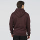 REBASE® Hoodie Full-Zip Brushed Fleece Burgundy (252RTOP-1059)