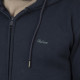 REBASE® Hoodie Full-Zip Brushed Fleece Dk Blue (252RTOP-1059)