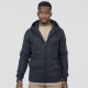 REBASE® Hoodie Full-Zip Brushed Fleece Dk Blue (252RTOP-1059)