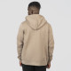 REBASE® Hoodie Full-Zip Brushed Fleece Dk Beige (252RTOP-1059)