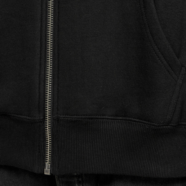 BEN LEE® Men's Hooded Zipsweat Jacket Oversized Black (190745)