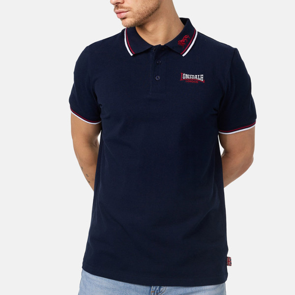 LONSDALE® Polo LION Navy (110629)