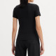 Levi's® Women's Short Sleeve Rib Baby T-Shirt Mineral Black (37697-0001)