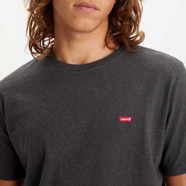 Levi's® Ss Original Housemark Tee Dark Charcoal Heather (56605-0149)