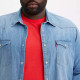 Levi's® Barstow Western Shirt Big & Tall Indigo Stonewash (57423-0013)