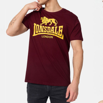 LONSDALE® T-shirt Logo Oxblood (119083)