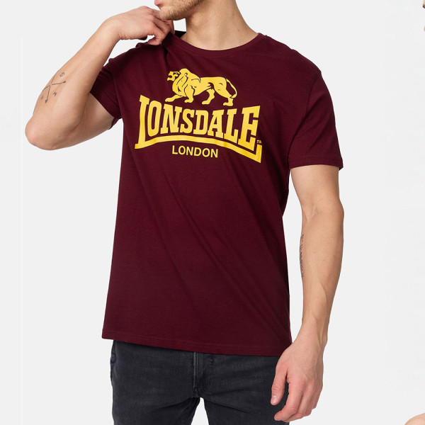 LONSDALE® T-shirt Logo Oxblood (119083)