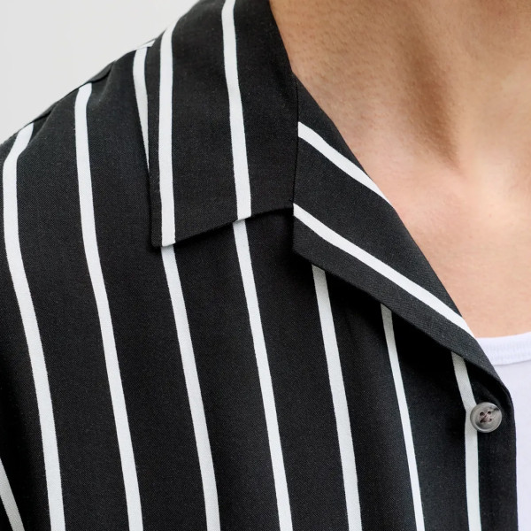 JACK & JONES® Wide Fit Shirt Black (12288853)