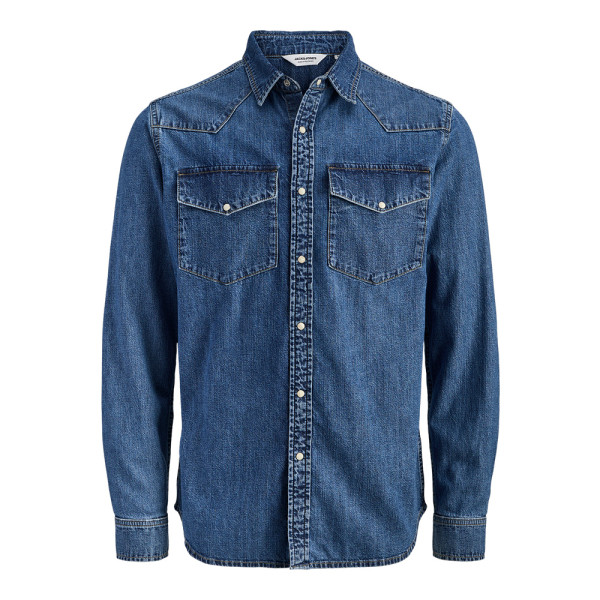JACK & JONES® Slim Fit Denim Shirt Blue (12289219)