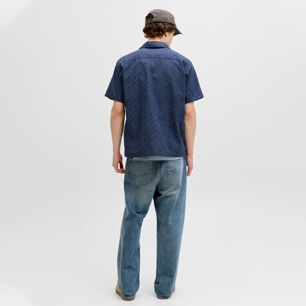 JACK & JONES® Wide Fit Shirt Pageant Blue (12291956)
