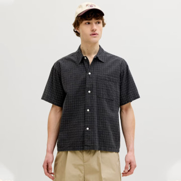 JACK & JONES® Wide Fit Shirt Black (12295296)