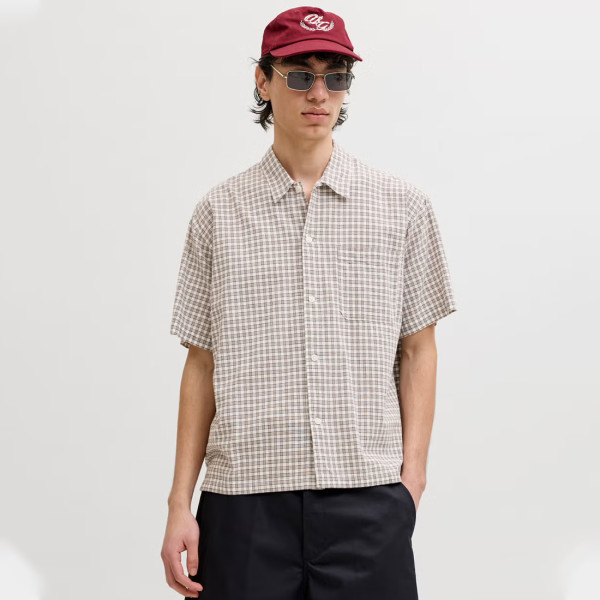JACK & JONES® Wide Fit Shirt Vintage Khaki (12295296)