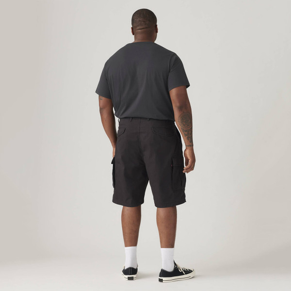 Levi's® Carrier Cargo Shorts Meteorite Lightweight (Big & Tall) (001KH-0004)