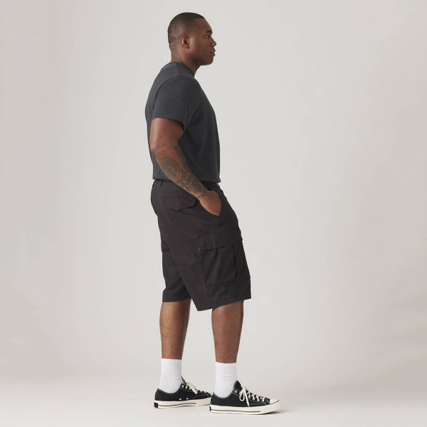 Levi's® Carrier Cargo Shorts Meteorite Lightweight (Big & Tall) (001KH-0004)