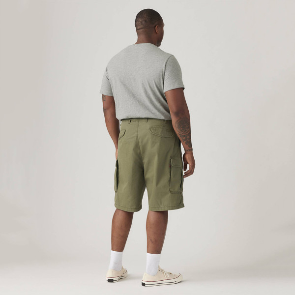 Levi's® Carrier Cargo Shorts Olive Night Lightweight (Big & Tall) (001KH-0005)