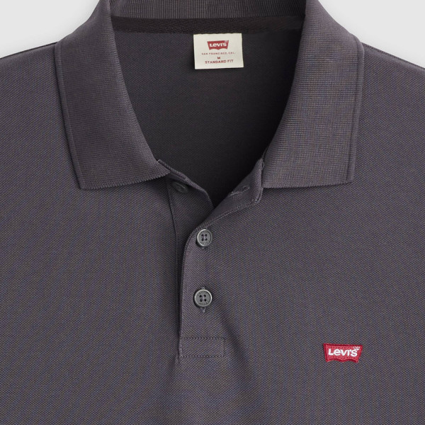 Levi's® Housemark Polo Shirt Blackened Pearl Pique (35883-0352)