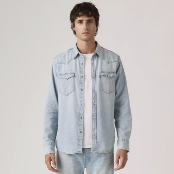 Levi's® Barstow Standard Fit Western Shirt Solucell Worn-in (85744-0118)