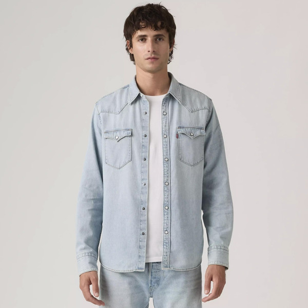 Levi's® Barstow Standard Fit Western Shirt Solucell Worn-in (85744-0118)