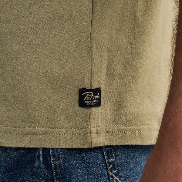 Petrol Industries® Backprint T-Shirt Light Tan (M-1060-TSR155-7130)