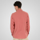 REBASE® Men’s Linen Shirts with Standard Collar and Long Sleeves Linen Dusty Coral (261RGS-5170)